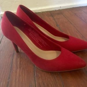 Red Old Navy high heels